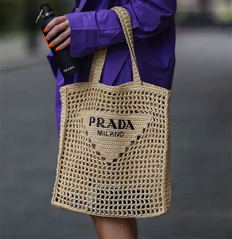 bolsa croche prada|prada leather handbags.